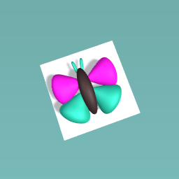 symetrical butterfly(can be folded in half