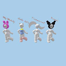 My melody and the main characters