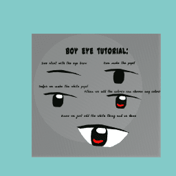 boy Eye Tutorial