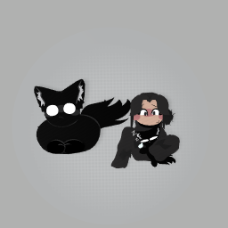 Obscuro(by godess) as cat w/ me