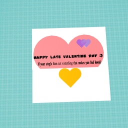 Happy late valentine day ;)