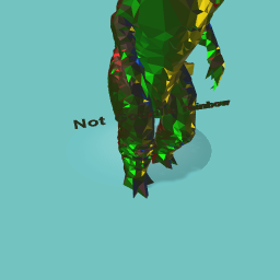 Not Godzilla a rainbow