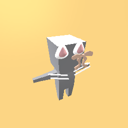 Kawaii cat with bow :D