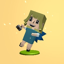 This is what my first avatar looked like! The cringe!!!!