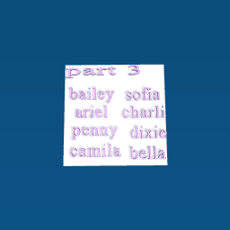 part 3 of cute names