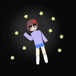 Frisk from undertale (not done)