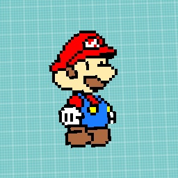 (A better) pixelated Mario