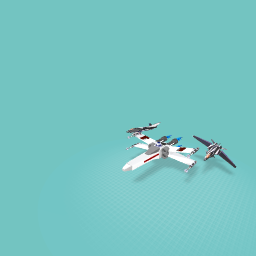 Epic spaceship chase