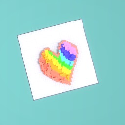 rianbow heart