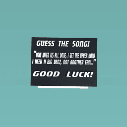 Guess song!