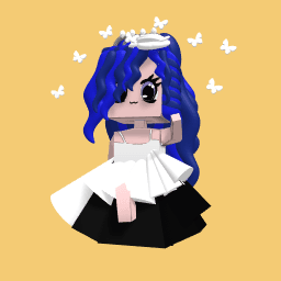 beautiful blue princess