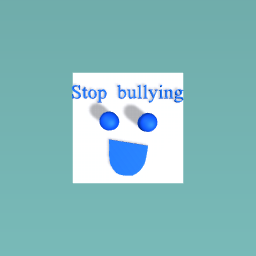 Poster of stop bullying