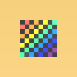 checkerd rainbow