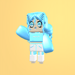 the blue girl