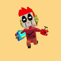 Cool guy with custom fruits