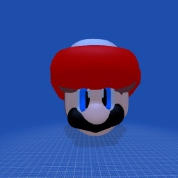 Giant Mario Head