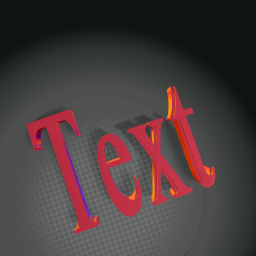 3D Text