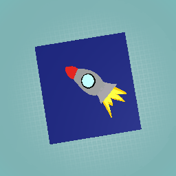 A rocket!
