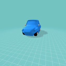 Blue car