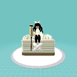 Me on cake