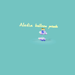 Aladin balloon parade