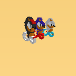 Shadow, Sonic and Silver