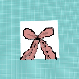 Pink bow