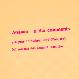 can you answer  that questions in the comments??