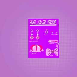 Heart jewlery set