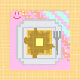 Waffles and syrup <3