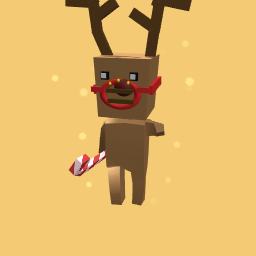Santa's derpy reindeer.