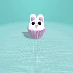 Bunny cup cake!