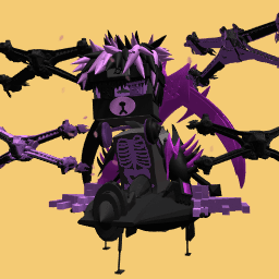 PURPLE SKELETON