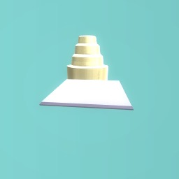 sand castle or cake?