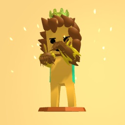 The king lion