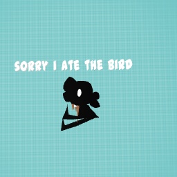 uh, dont bring meat around me }:)
