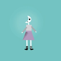 Sunny Sally - Silver moon girl