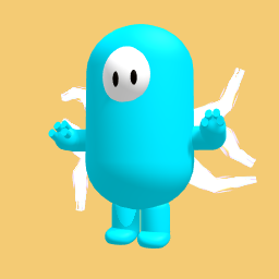 Fall guys cyan