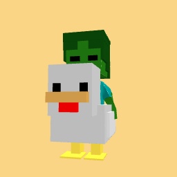 Chicken jocky 🧟🐓