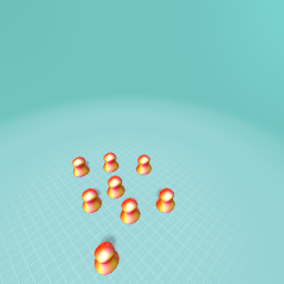 Colorful Pawns Scattered Randomly