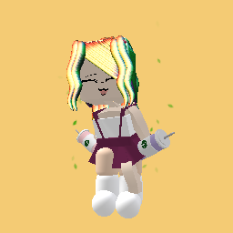 Rainbow girl