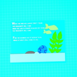 First Verse of The Dragonet Prophecy!