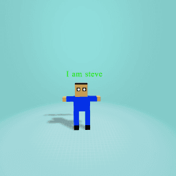 First skin In Minecraft, Name: Steve