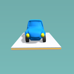 Blue car