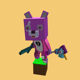 I mixed fortnite and minecraft ;)