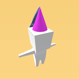 Pastel party hat