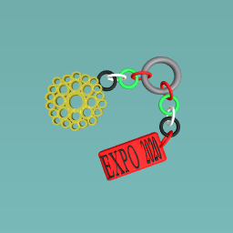 expo 2020 keyring