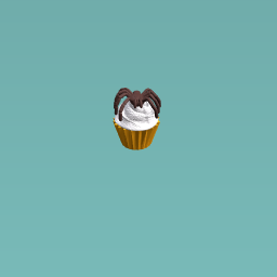 Spider on cupcake