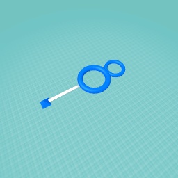 Blue Bubble Wand