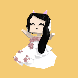Flower white girl